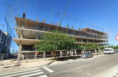 Avance de obras del Edificio Sinfona del Canal