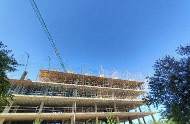 Avance de obras del Edificio Sinfona del Canal