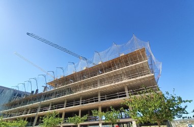 Avance de obras del Edificio Sinfona del Canal