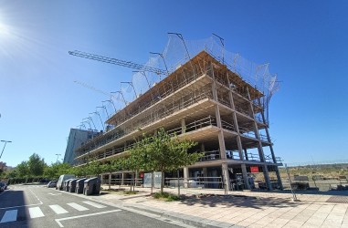 Avance de obras del Edificio Sinfona del Canal