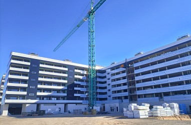 Avance de obras del Edificio Sinfon�a del Canal