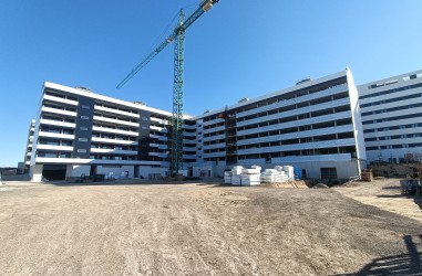 Avance de obras del Edificio Sinfon�a del Canal