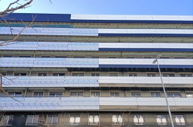Avance de obras del Edificio Sinfon�a del Canal
