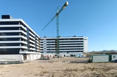 Avance de obras del Edificio Sinfona del Canal