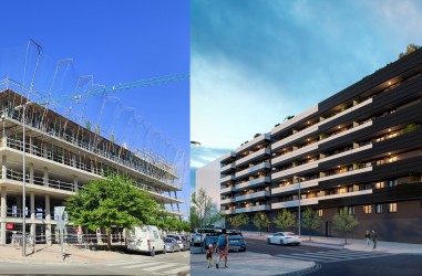 Avance de obras Edificio Sinfona del Canal
