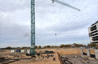 Avance de obras del Edificio Sinfona del Canal